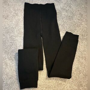 BearPaw Classic Black womens lined leggings size Medium  NWOT